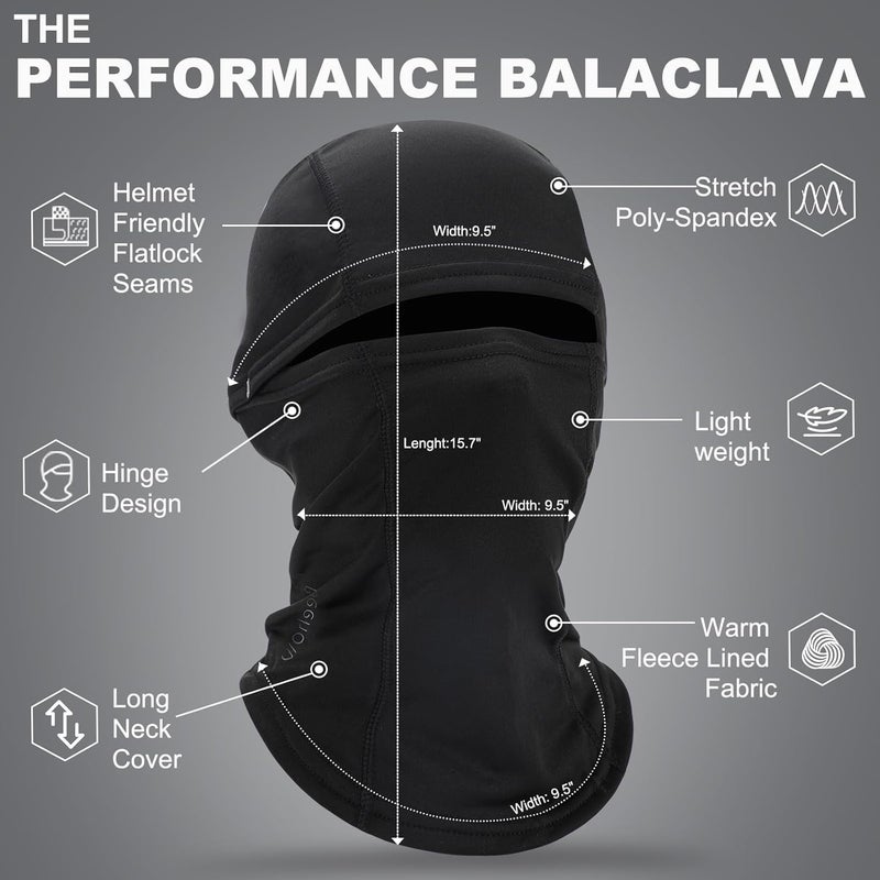 Beehow Store Winter Balaclava ski mask for Men Neck Warmer Windproof Full face mask for Women Thermal Cold Weather - Image 5